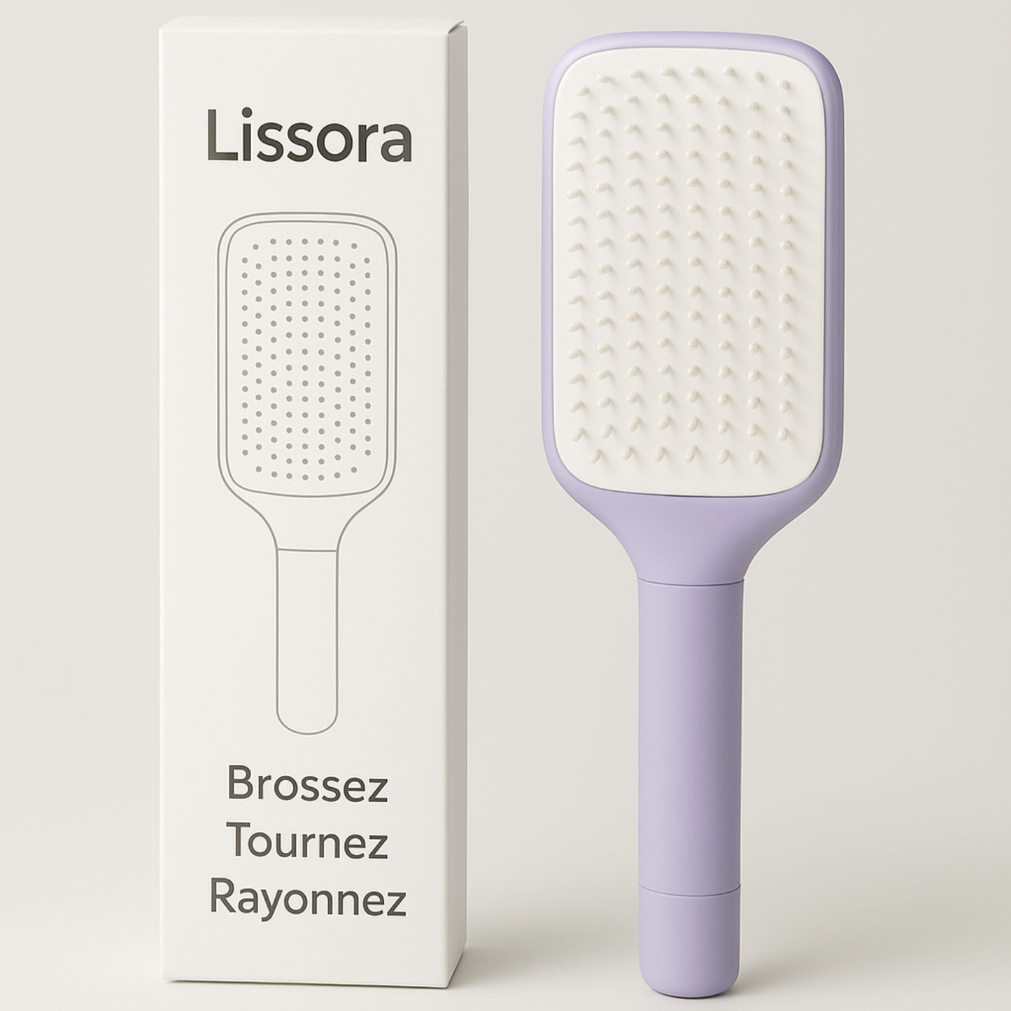 Lissora Peigne-Rotatif